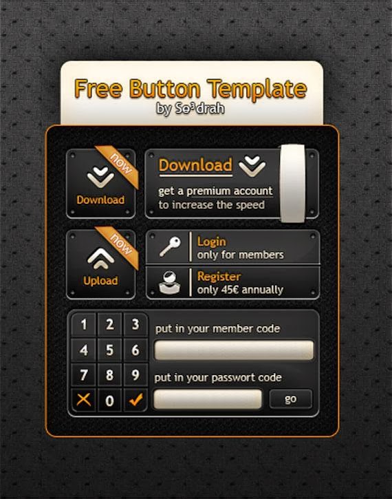 Button Template Button Template