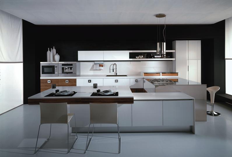 New designs and decorations featured Italian kitchens latest globally