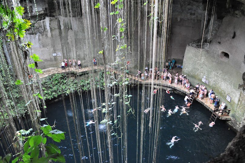cenote swimming