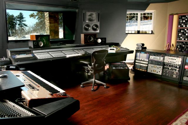 Music Recording Studio Room