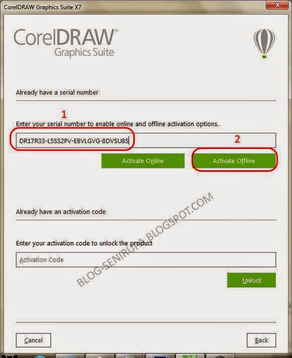 coreldraw 2017 serial number and activation code