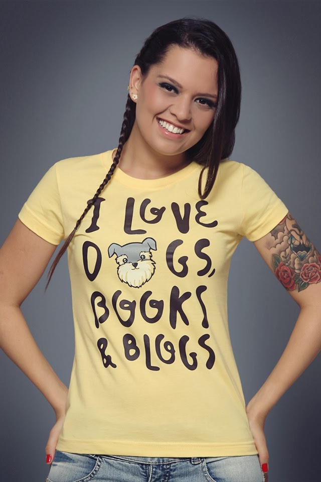 I love dogs books and blog Camisetas Depois dos Quinze Chico Rei