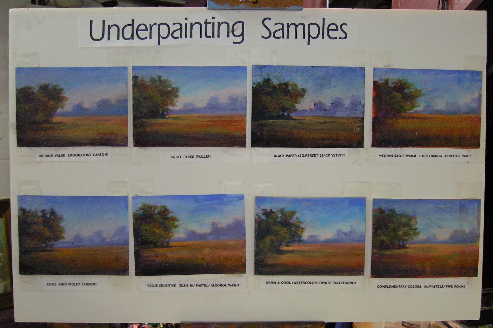 Painting My World Answers to Your Underpainting Questions