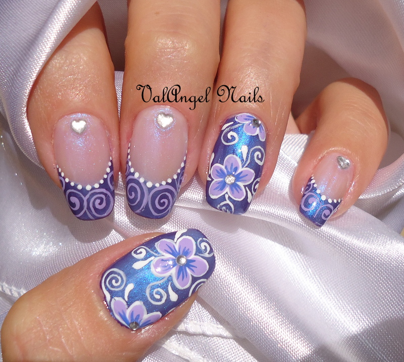 Маникюр красивые рисунки на ногтях фото.