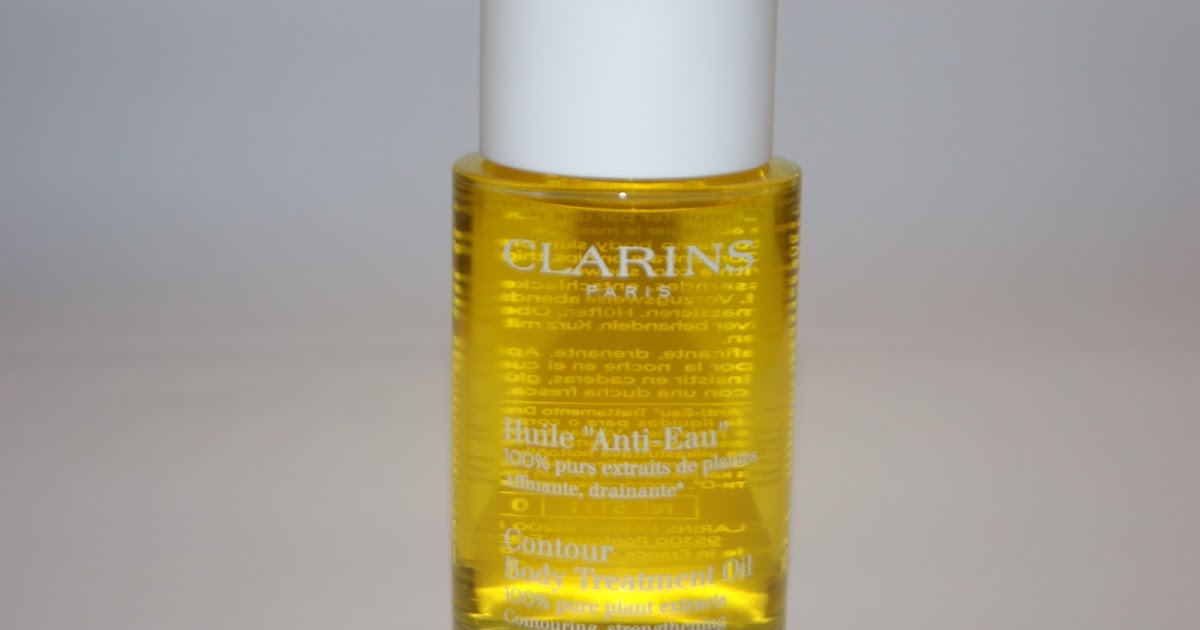 Clarins Contour AntiEau Body Treatment Oil Review The Sunday Girl