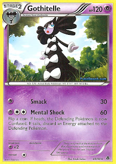 Gothitelle #48/98 Pokemon Card Emerging Powers set