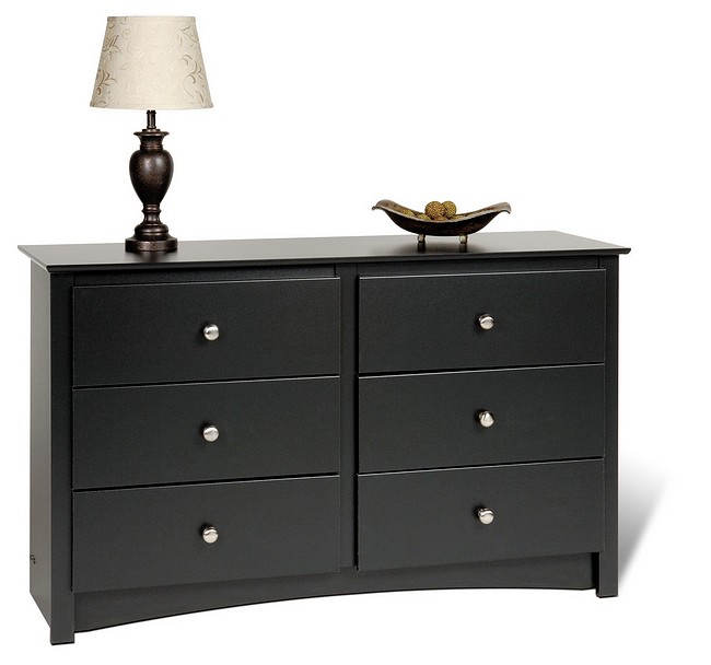 Black 6 Drawer Dresser Black 6 Drawer Dresser