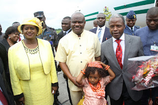 See photos of Prof. Yemi Osinbajo in port harcourt today!