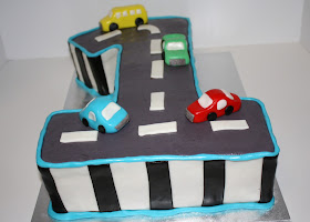 SAB Cakes!: Car first birthday cake!