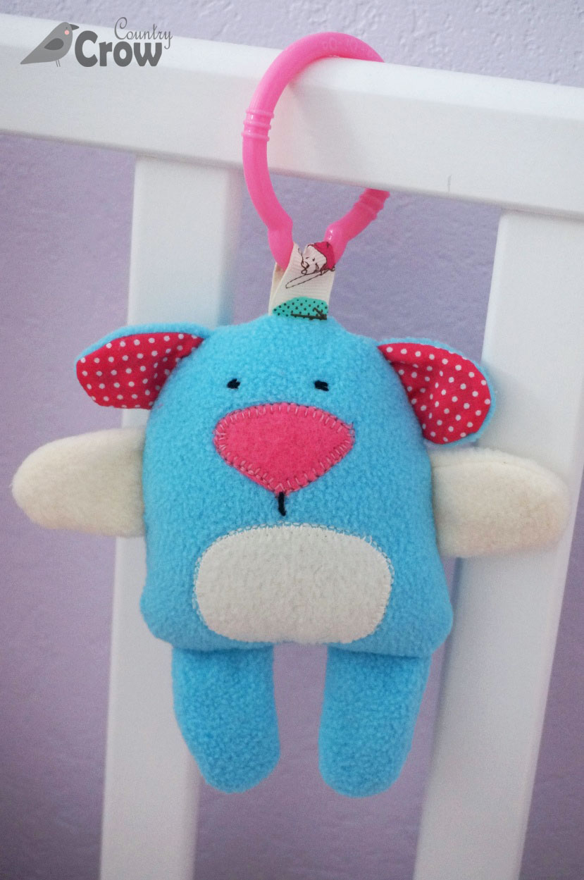 Soft Baby Rattle Tutorial Мягкая погремушка МК Country Crow