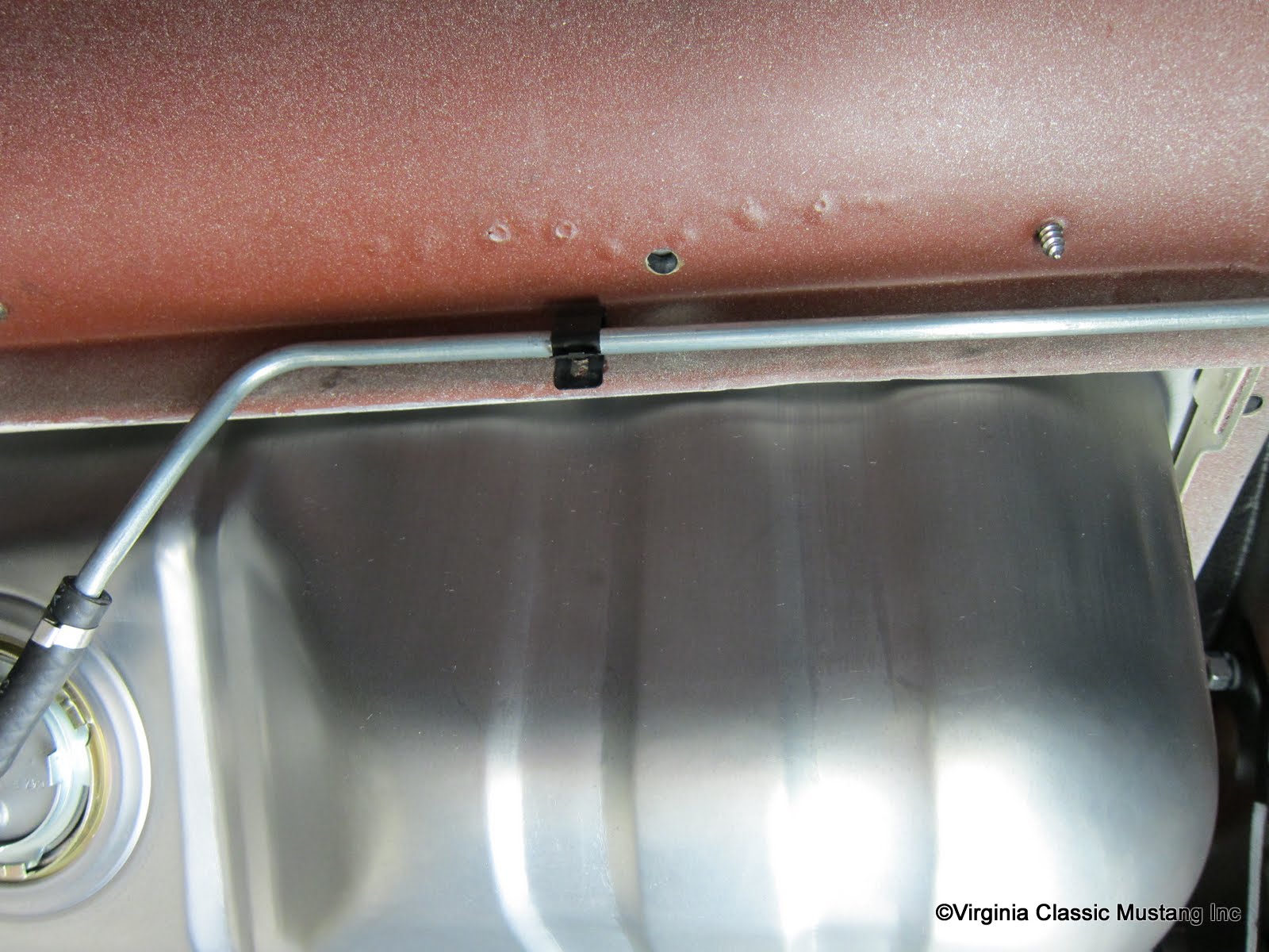 66 Fuel Line Routing at Fuel Tank Vintage Mustang Forums