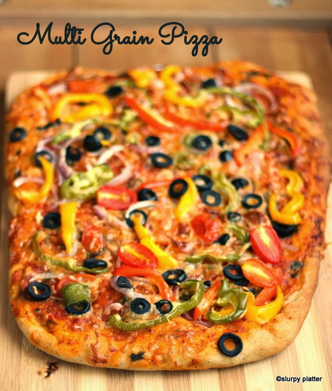 MULTIGRAIN PIZZA FROM THE SCRATCH · Slurpy Platter Healthy