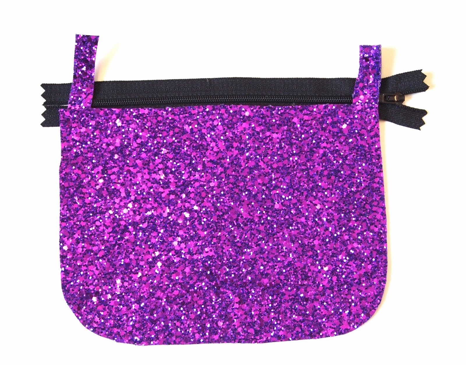 Crafty Alex DIY Glitter purse and kit How to make a purse