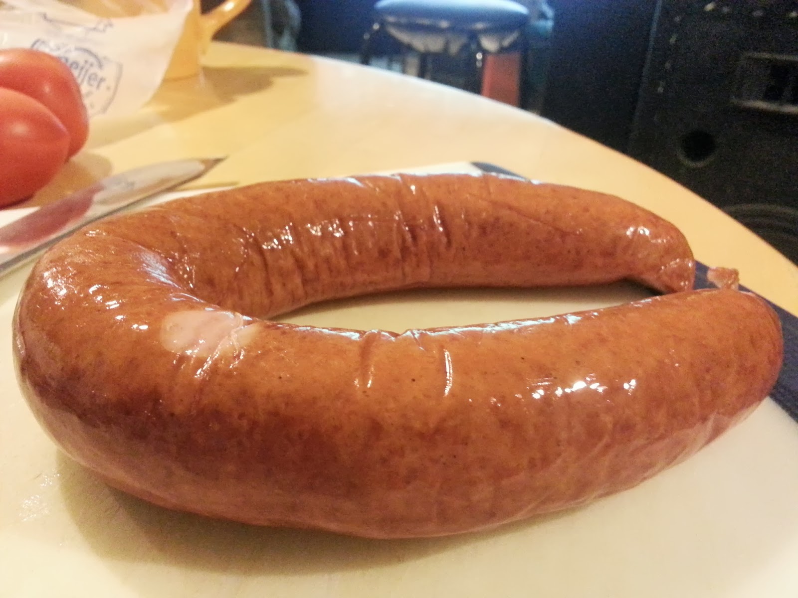 DeepFried Smoked Kielbasa Salad!!