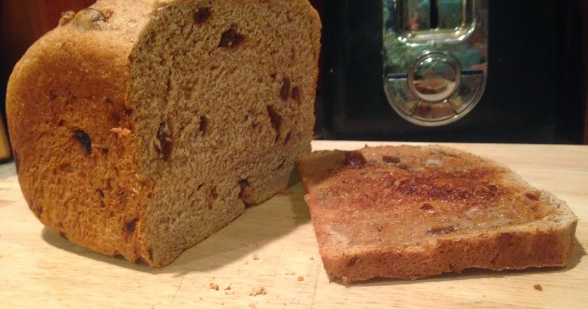 Just Call Me Maman Breadmaker Cinnamon Raisin Bread