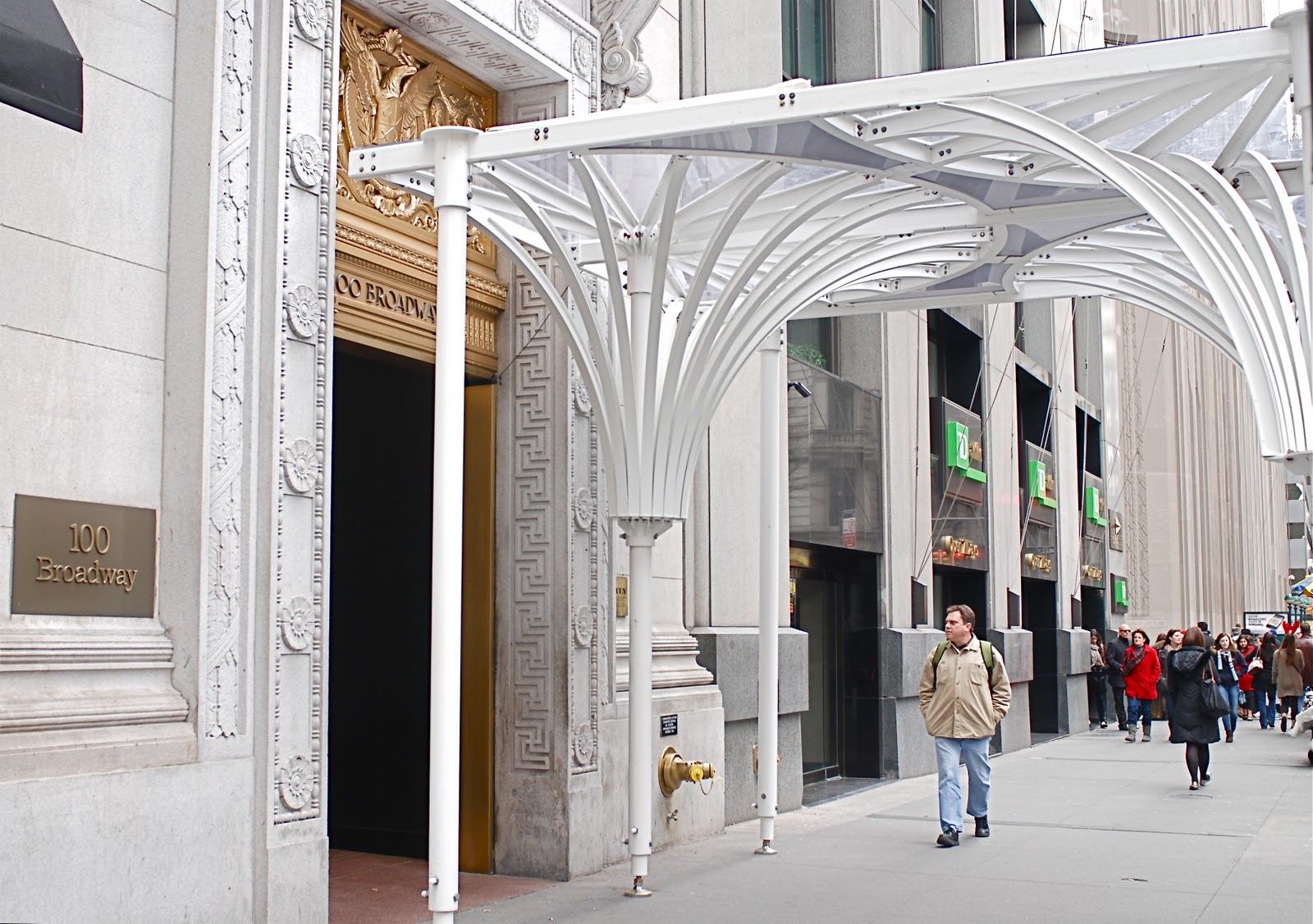 NYC ♥ NYC "Urban Umbrella," New Scaffolding Design Makes Its Manhattan