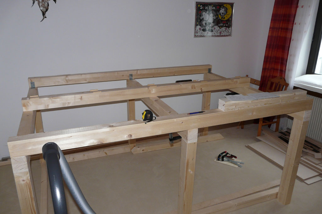 Tobi's holzjournal: hochbett umbau