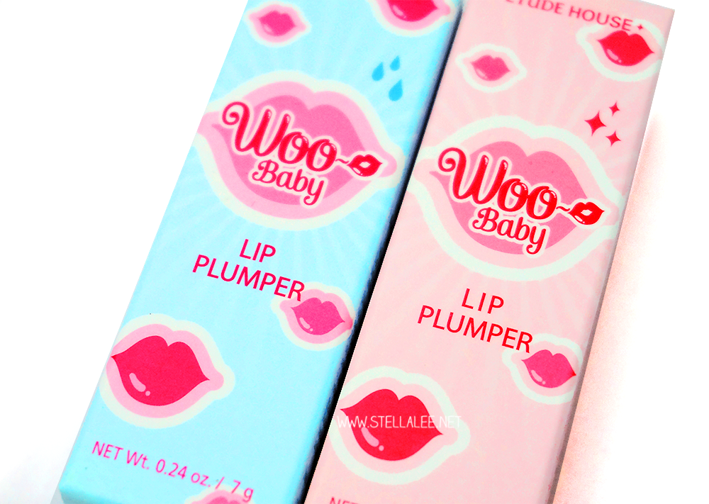 Etude House Woo Baby Lip Plumper Review and Swatch Stella Lee