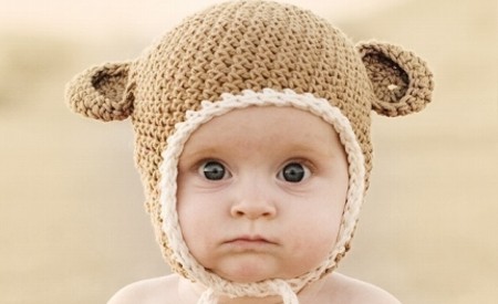 1500.-Gorros de crochet para el frío polar!