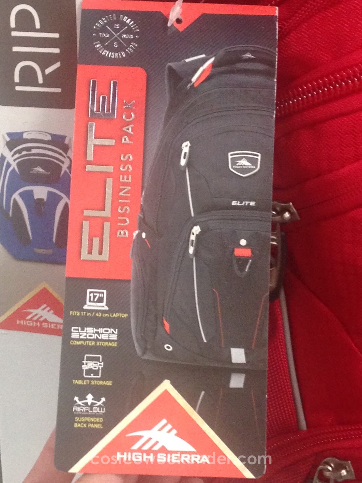 high sierra elite business backpack costco