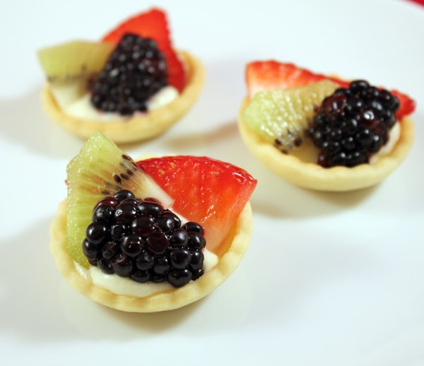 Mini Fruit Tarts Gwen's Kitchen Creations
