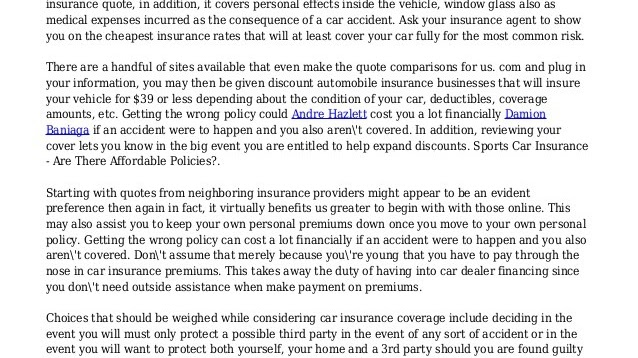 Vehicle Insurance - Best Affordable Car Insurance