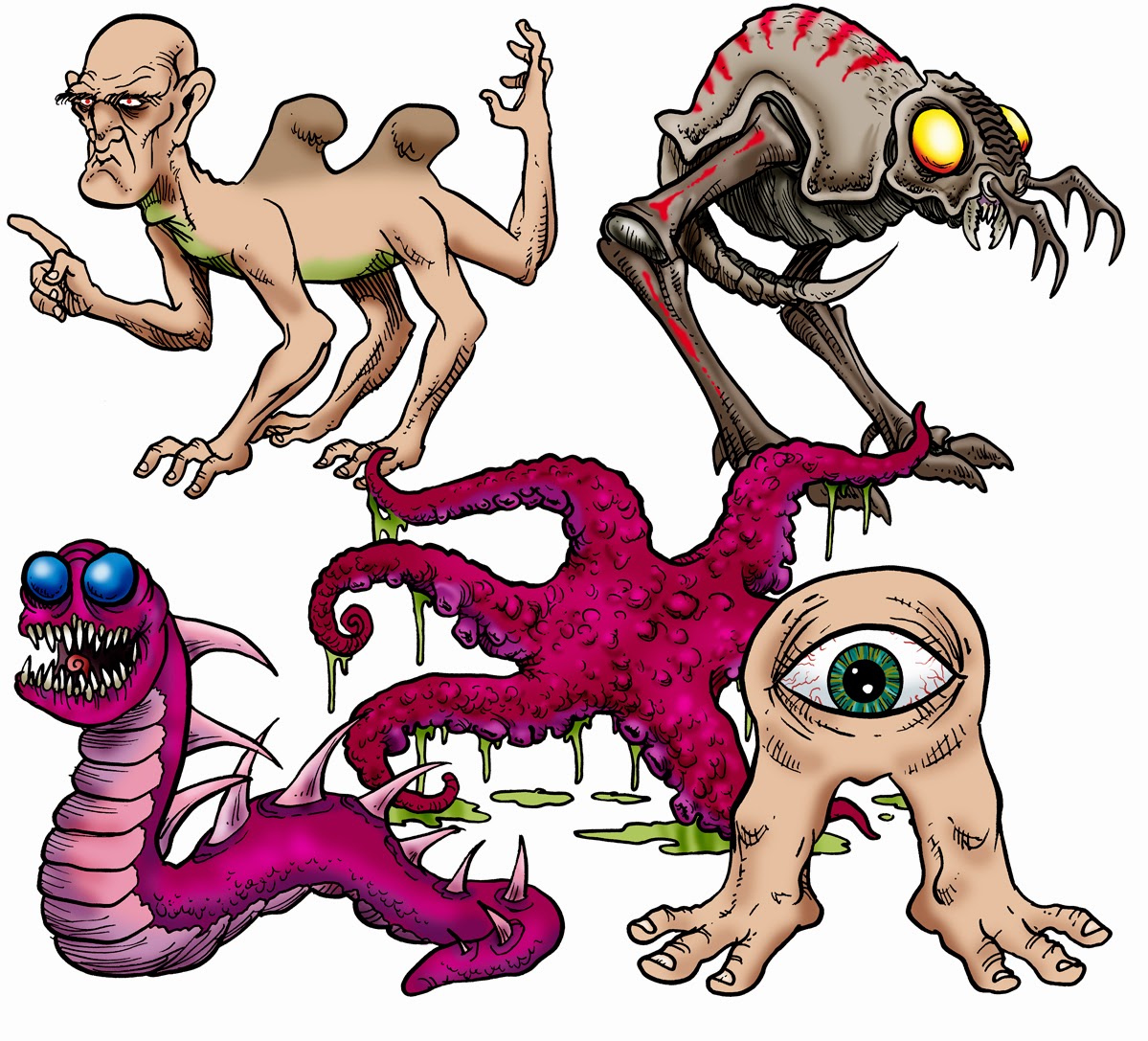 The Lone Animator Little Plastic Monsters