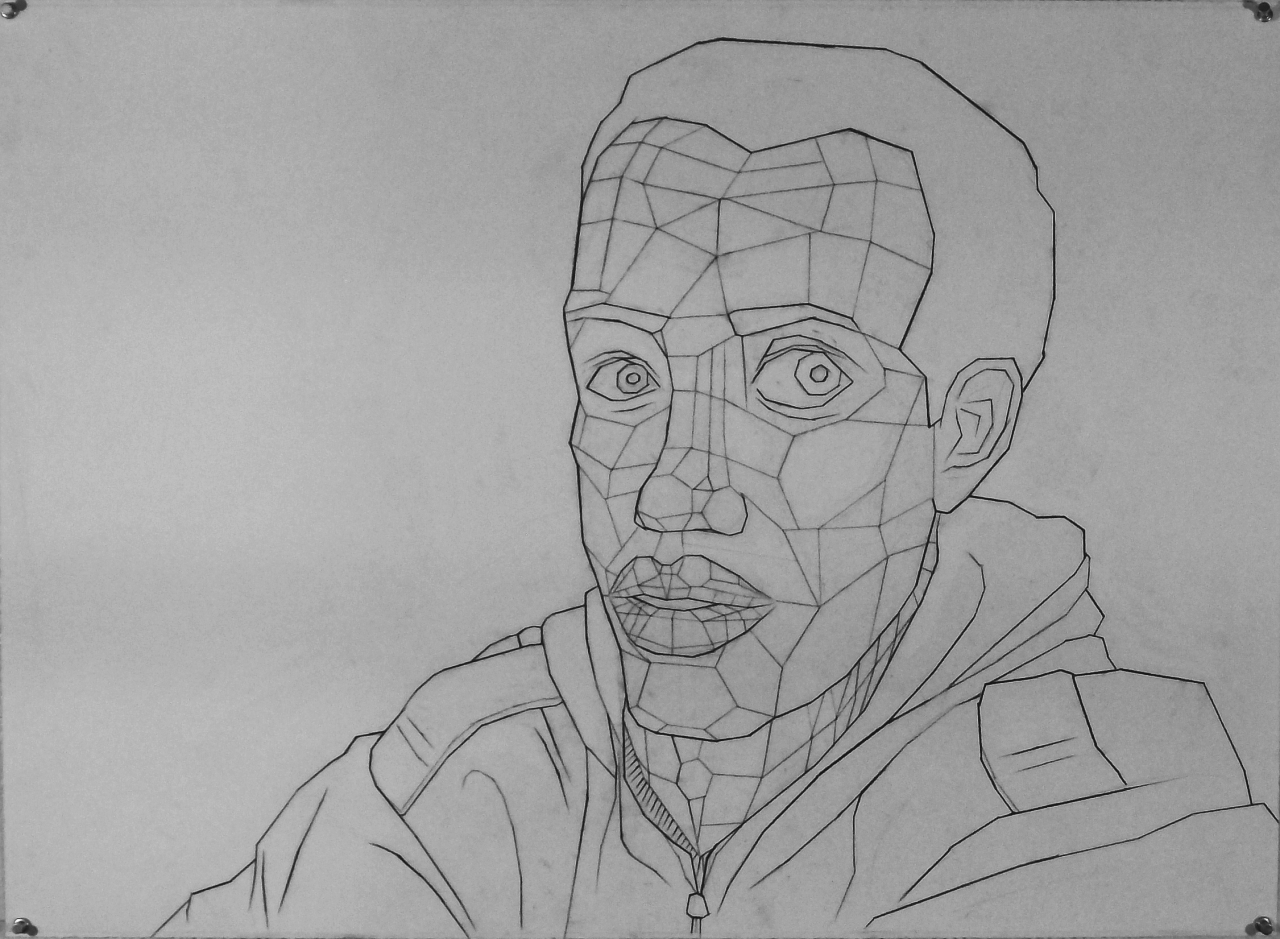 Basic Drawing 1: Portrait Head Homework