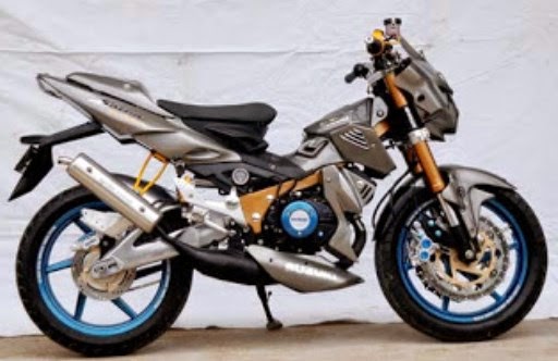 Modifikasi Suzuki Satria F150 Silver Light Modifikasi Suzuki Satria F150 Silver Light