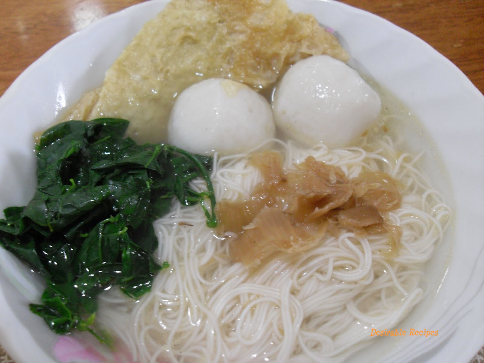 Mee Suah Noodle Soup (Flour Vermicelli)