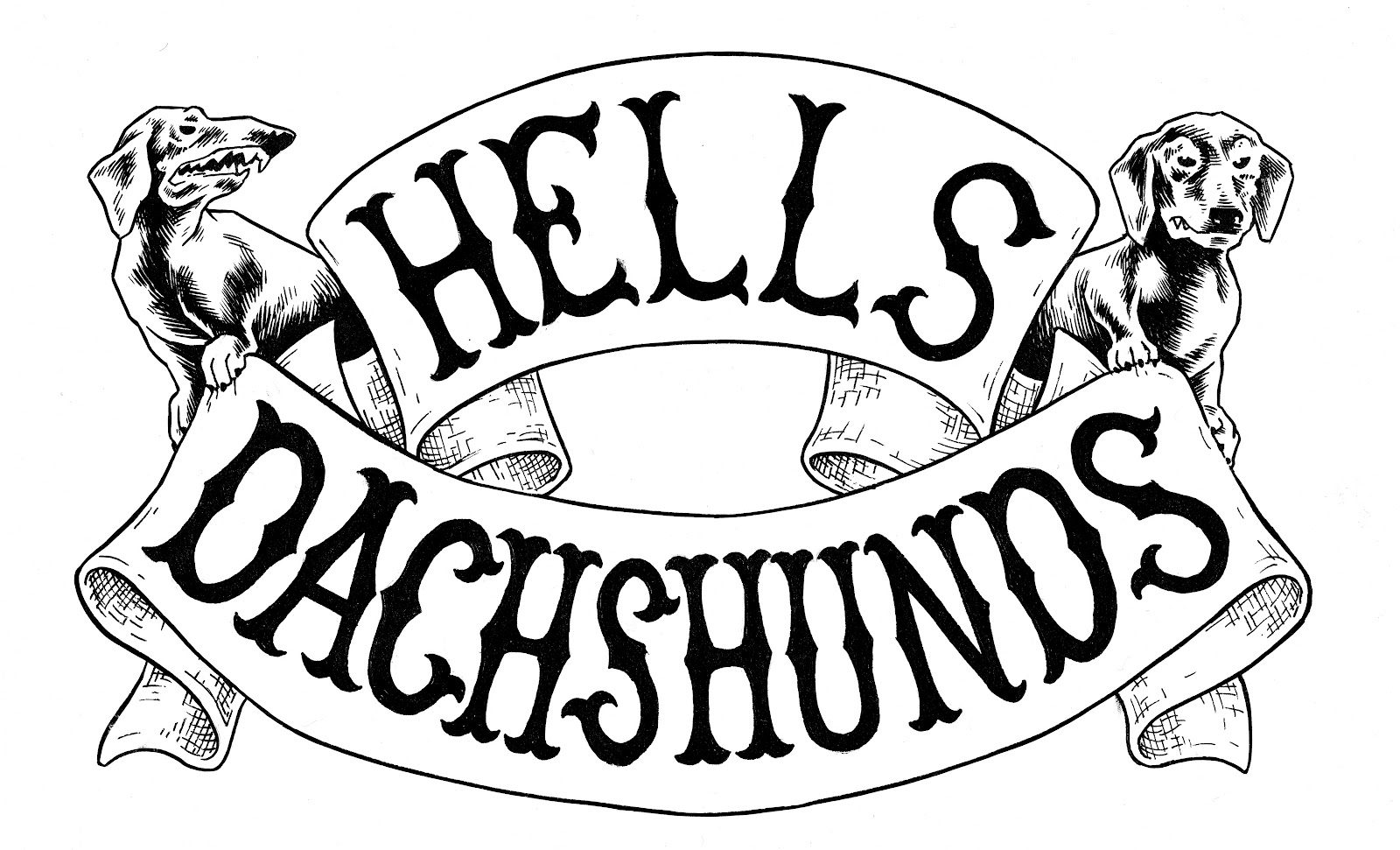 Dachshund coloring page Dachshund coloring page