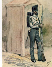 Soldado de Infantaria de Linha - pequeno uniforme - (1856)