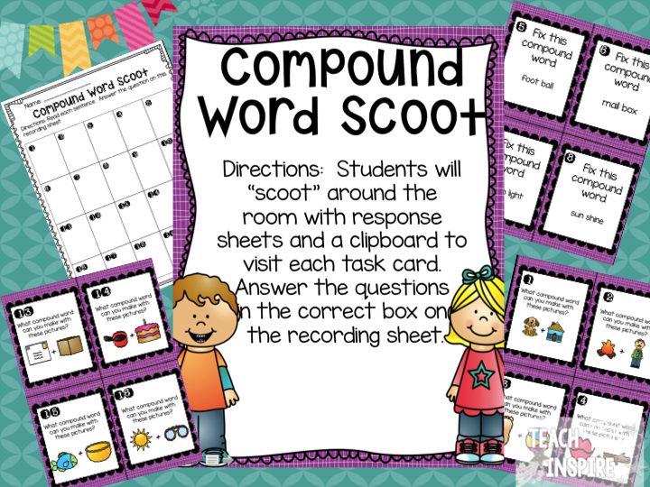 Teacher Deals and Dollar Steals!: Compound Words Activity Packet!
