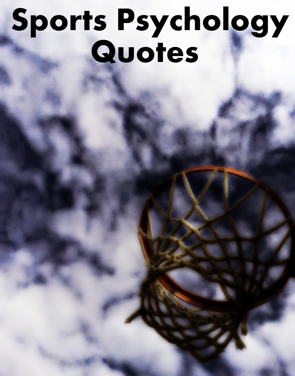 Sports and Performance Psychology Quotes