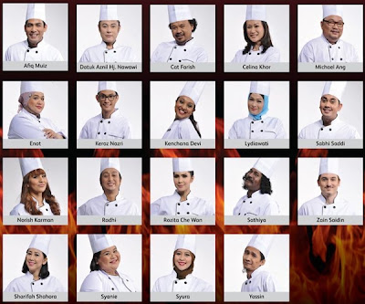 masterchef selebriti malaysia peserta masterchef selebriti malaysia musim 2