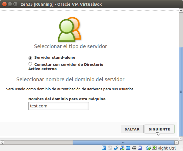 DriveMeca instalando Zentyal 3.5 paso a paso
