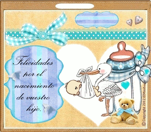 tarjetas de nacimiento de bebe