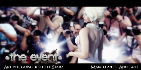 The event - HOLLYWOOD 3/30 to 4 /14