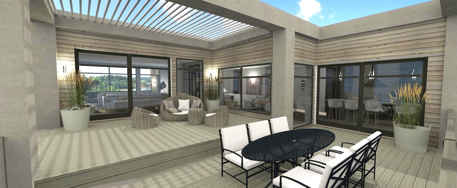 Dreams & coffees arkitekt och projektblogg: ett modernt hus med ...