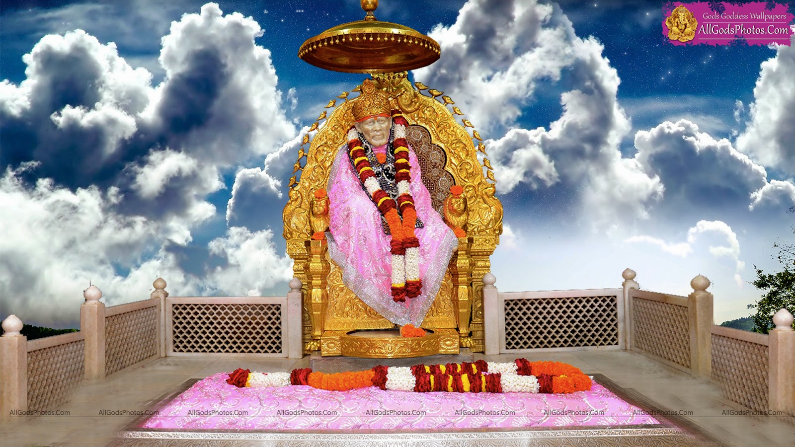 sai baba shirdi wallpaper full size