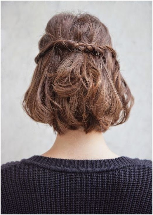 cute braid hairstyles short hair Quotes