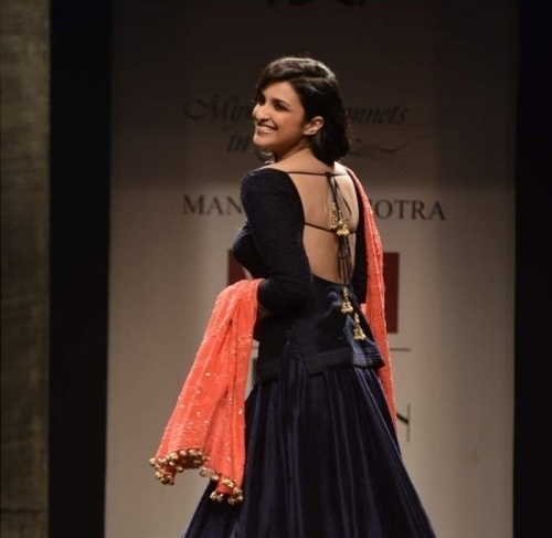 parineeti chopra back ..