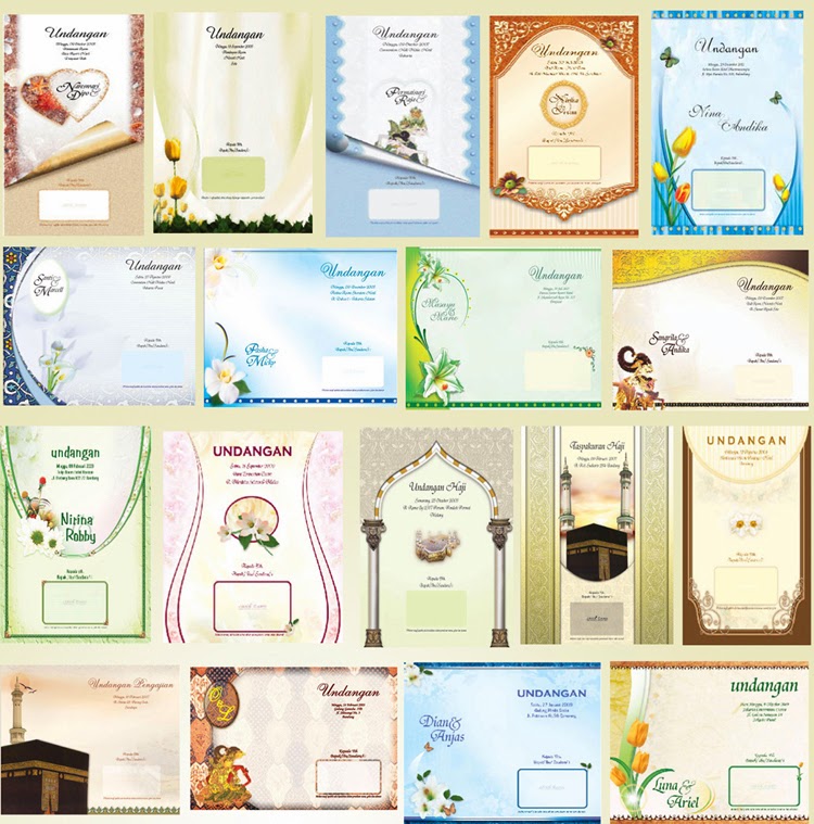 cetak undangan kartu nama murah cepat hot press sablon