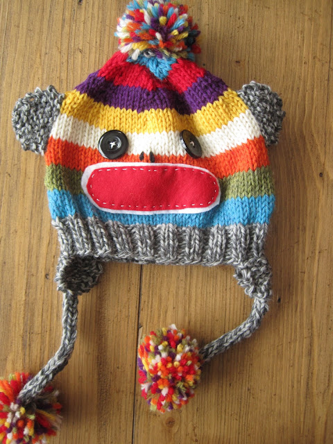 sock monkey hat amazon