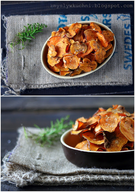 sweet potato crisps oven