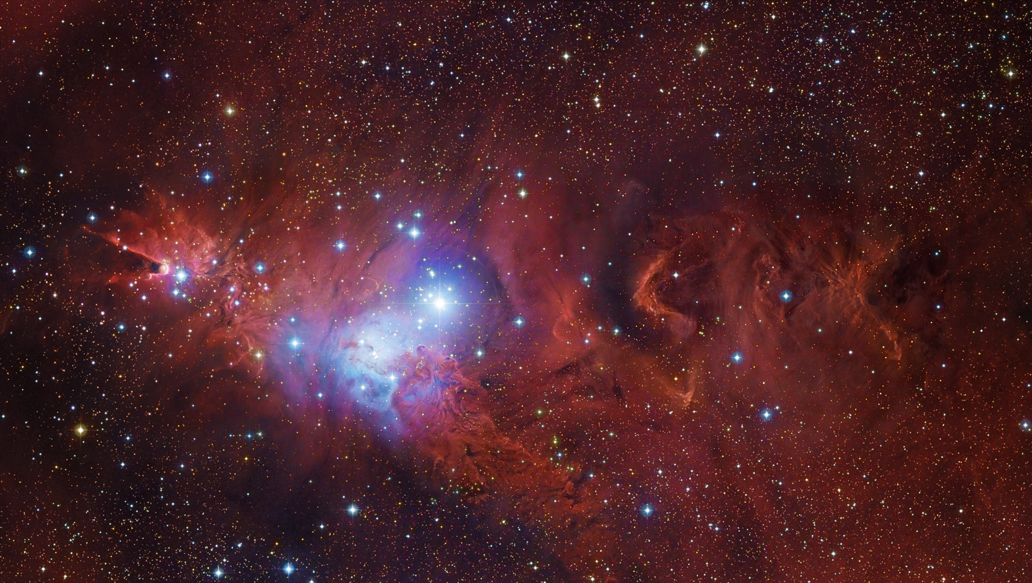 Andrew Fraknoi Exploring The Universe Stunning Wide Field Image Of Stunning Wide Field Image Of A Star Nursery
