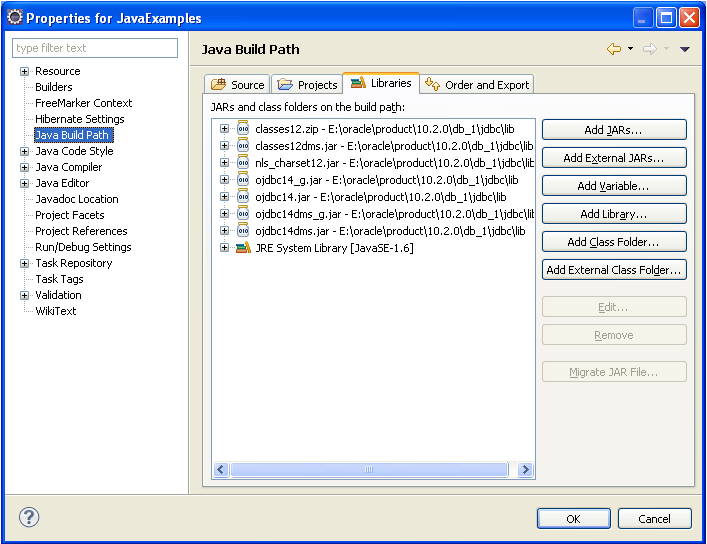 JAVA J2EE Technology How to connect Java Application with Oracle