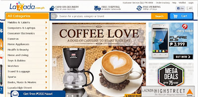 Lazada Philippines Homepage