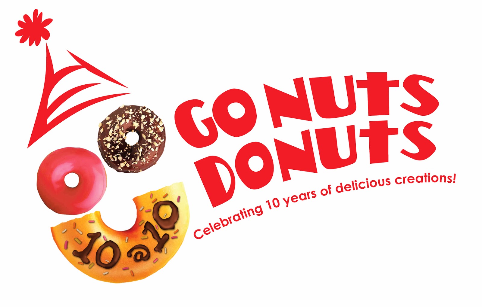 P15 Pesos Donuts at Go Nuts Donuts in Celebration of 10th Anniversary
