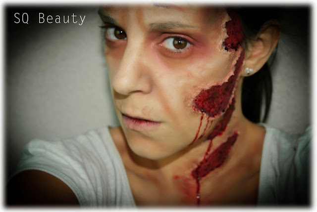Maquillaje Halloween Zombie FX The Walking Dead Makeup Silvia Quiros